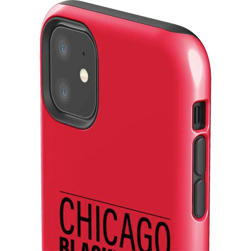NHL Chicago Blackhawks Lineup iPhone 11 Impact Case