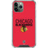 NHL Chicago Blackhawks Lineup iPhone 11 Pro Max Clear Case