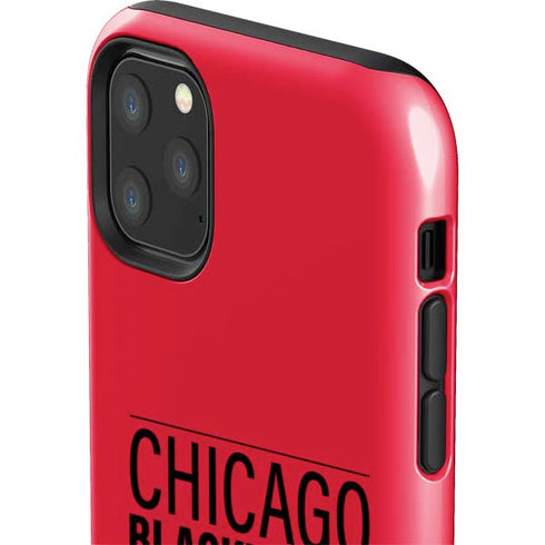 NHL Chicago Blackhawks Lineup iPhone 11 Pro Max Impact Case