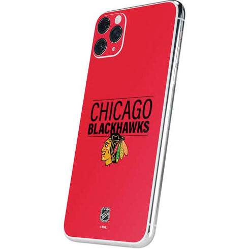 NHL Chicago Blackhawks Lineup iPhone 11 Pro Max Skin