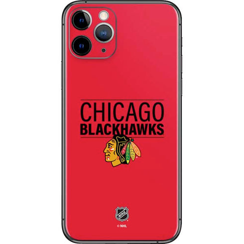 NHL Chicago Blackhawks Lineup iPhone 11 Pro Skin