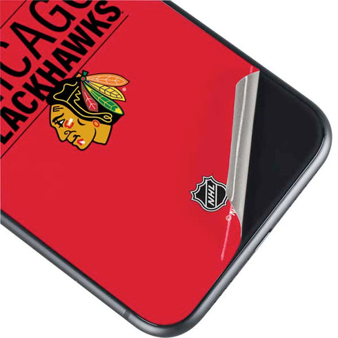 NHL Chicago Blackhawks Lineup iPhone 11 Skin