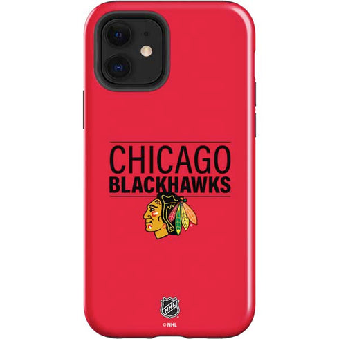 NHL Chicago Blackhawks Lineup iPhone 12 Impact Case