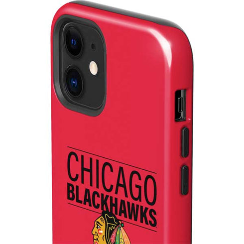 NHL Chicago Blackhawks Lineup iPhone 12 Impact Case