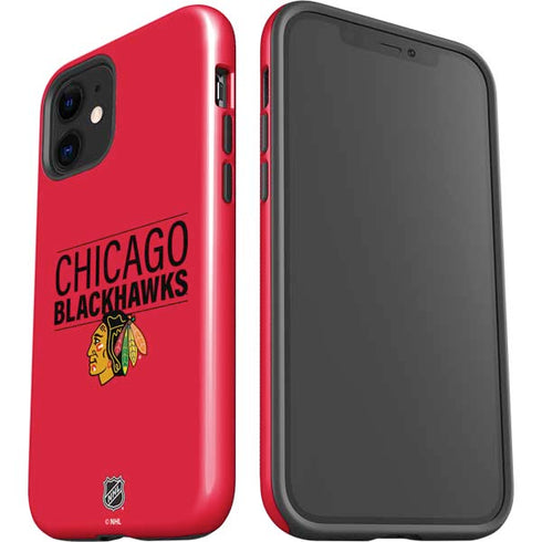 NHL Chicago Blackhawks Lineup iPhone 12 Impact Case