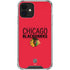 NHL Chicago Blackhawks Lineup iPhone 12 Mini Clear Case