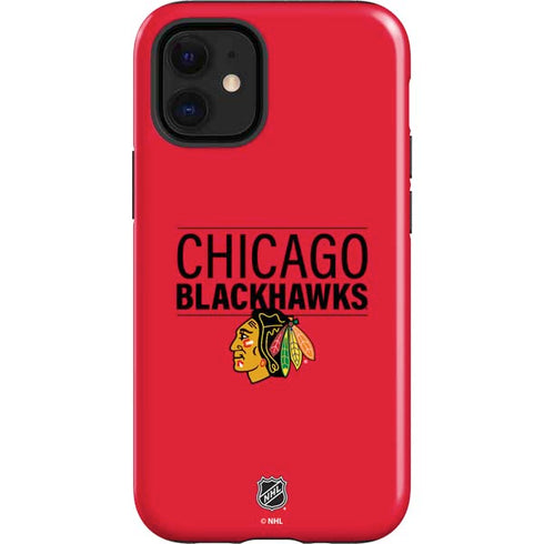 NHL Chicago Blackhawks Lineup iPhone 12 Mini Impact Case
