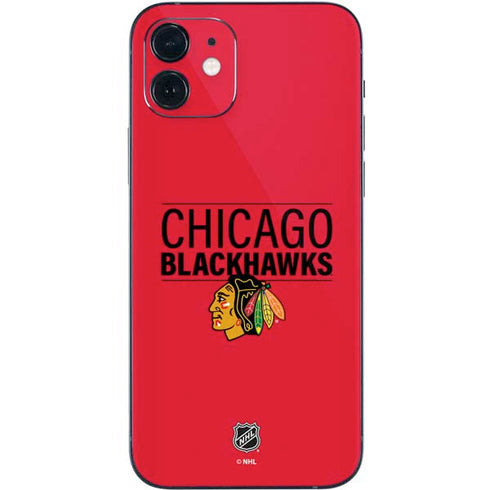 NHL Chicago Blackhawks Lineup iPhone 12 Mini Skin