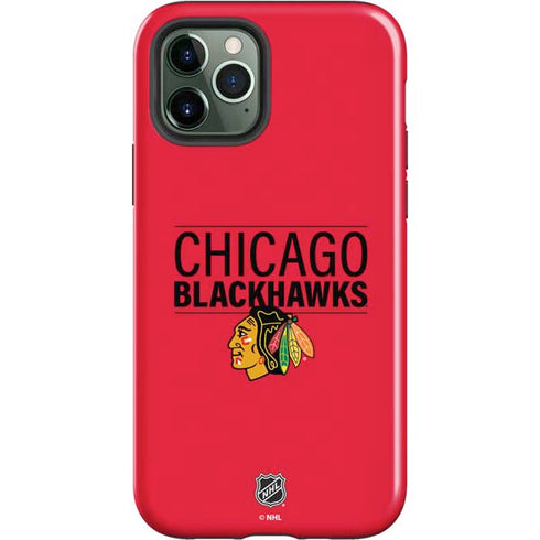 NHL Chicago Blackhawks Lineup iPhone 12 Pro Impact Case