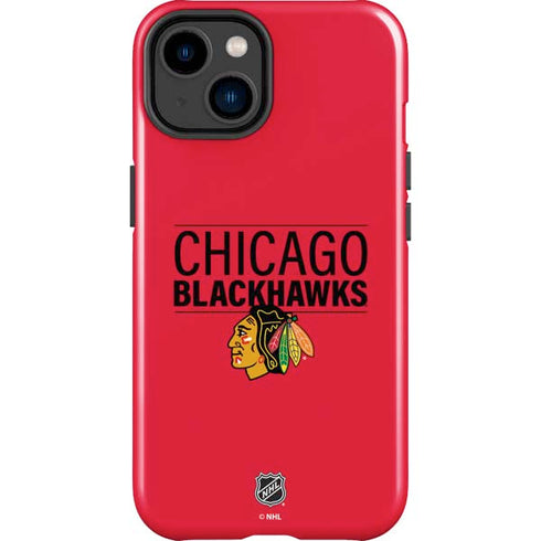 NHL Chicago Blackhawks Lineup iPhone 14 Plus Impact Case