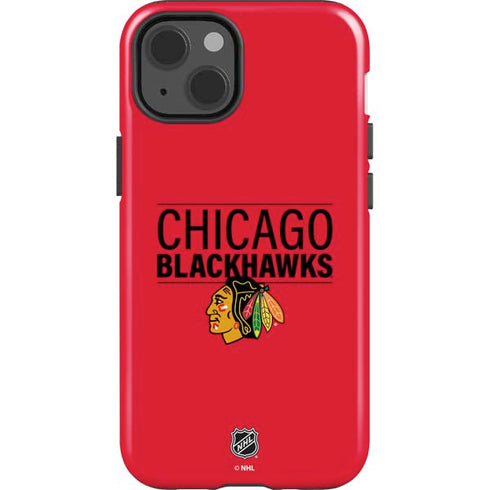 NHL Chicago Blackhawks Lineup iPhone 15 Impact Case