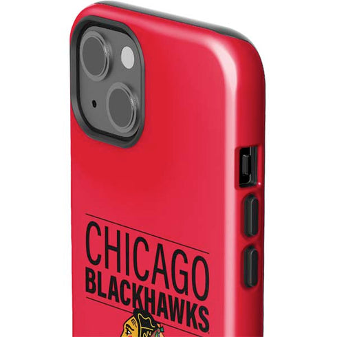 NHL Chicago Blackhawks Lineup iPhone 15 Impact Case