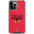 NHL Chicago Blackhawks Lineup iPhone 14 Pro Max Clear Case