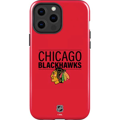 NHL Chicago Blackhawks Lineup iPhone 15 Pro Max Impact Case