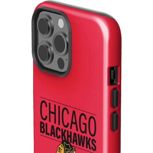 NHL Chicago Blackhawks Lineup iPhone 15 Pro Max Impact Case