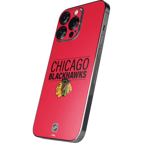 NHL Chicago Blackhawks Lineup iPhone 14 Pro Skin