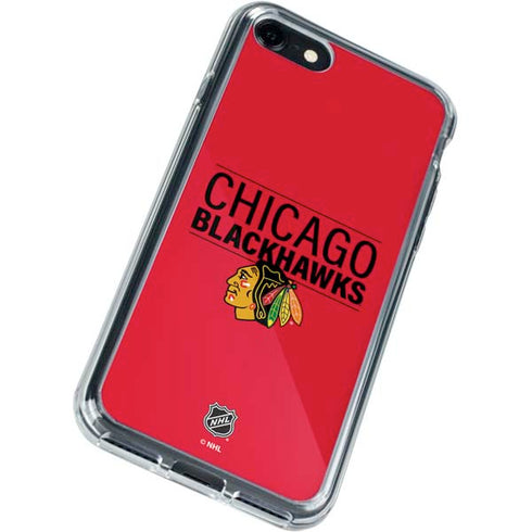 NHL Chicago Blackhawks Lineup iPhone SE (2nd & 3rd Gen) Clear Case