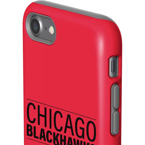 NHL Chicago Blackhawks Lineup iPhone SE (2nd & 3rd Gen) Pro Case