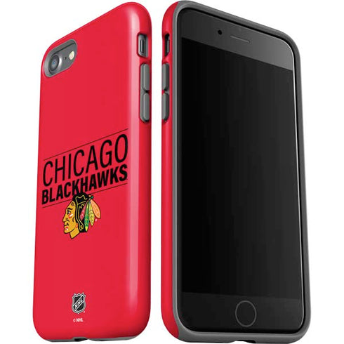 NHL Chicago Blackhawks Lineup iPhone SE (2nd & 3rd Gen) Pro Case