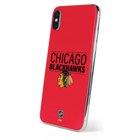 NHL Chicago Blackhawks Lineup iPhone X Skin
