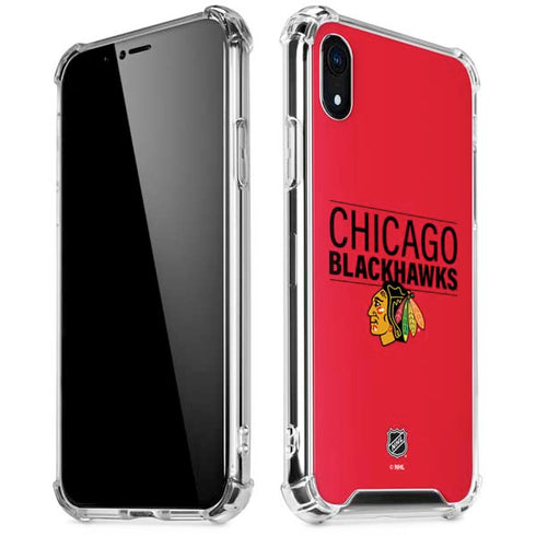 NHL Chicago Blackhawks Lineup iPhone XR Clear Case