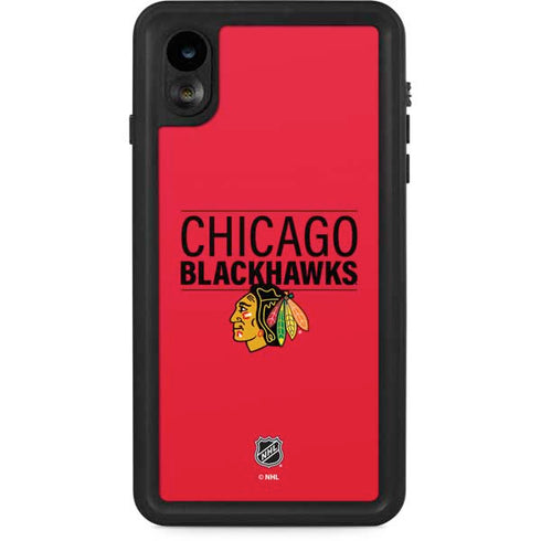 NHL Chicago Blackhawks Lineup iPhone XR Waterproof Case