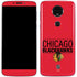 NHL Chicago Blackhawks Lineup Moto E5 Plus Skin