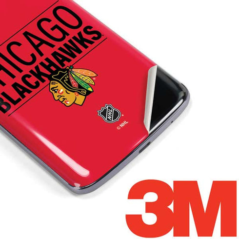 NHL Chicago Blackhawks Lineup Moto E5 Plus Skin