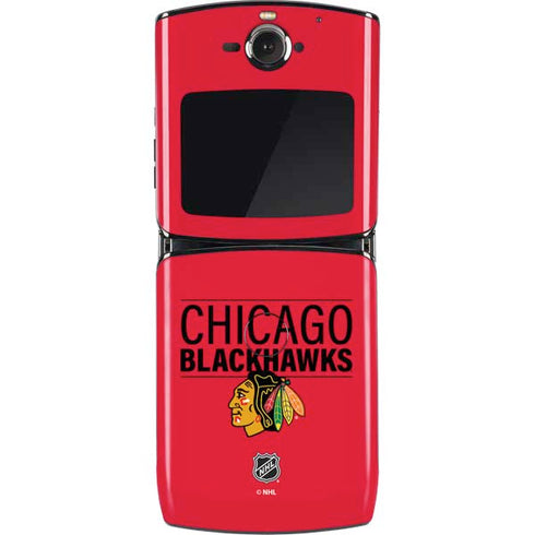 NHL Chicago Blackhawks Lineup Motorola RAZR Skin