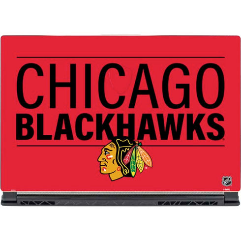 NHL Chicago Blackhawks Lineup MSI GS65 Stealth Laptop Skin