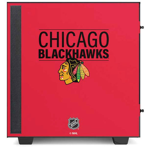 NHL Chicago Blackhawks Lineup NZXT H510 Compact ATX Mid-Tower Case Skin