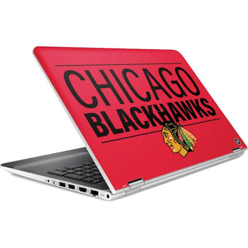 NHL Chicago Blackhawks Lineup HP Pavilion Skin