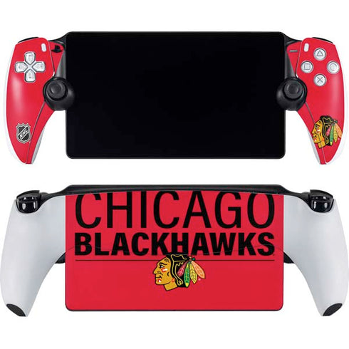 NHL Chicago Blackhawks Lineup PlayStation Portal Remote Player Skin