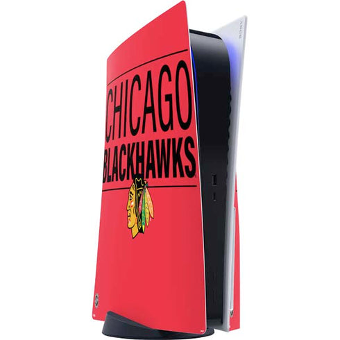 NHL Chicago Blackhawks Lineup PS5 Console Skin