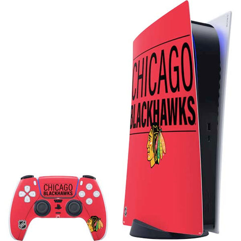 NHL Chicago Blackhawks Lineup PS5 Digital Edition Bundle Skin