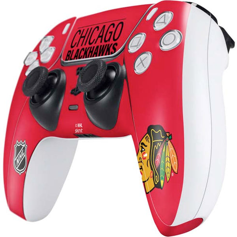 NHL Chicago Blackhawks Lineup PS5 Controller Skin