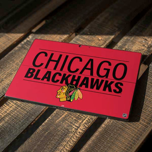 NHL Chicago Blackhawks Lineup Surface Pro 7 Skin