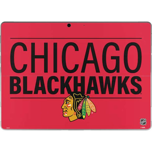 NHL Chicago Blackhawks Lineup Surface Pro 8 Skin