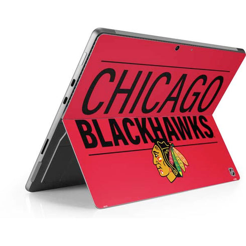 NHL Chicago Blackhawks Lineup Surface Pro 8 Skin