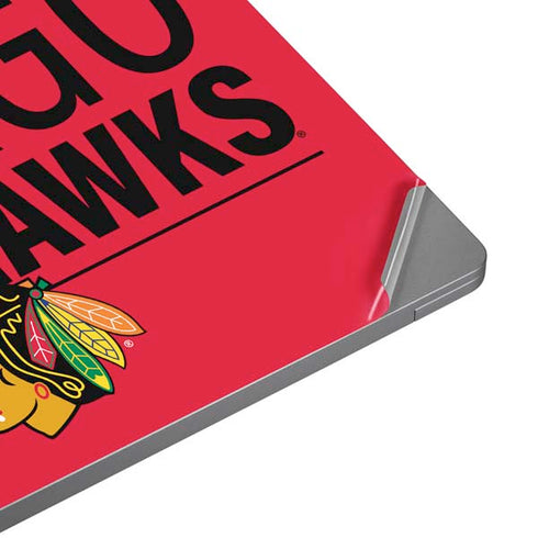NHL Chicago Blackhawks Lineup Universal Laptop 16.6in (13.4 x 9.7in) Skin