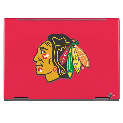 NHL Chicago Blackhawks Solid Background HP Envy Skin