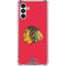 NHL Chicago Blackhawks Solid Background Galaxy A13 5G Clear Case