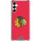 NHL Chicago Blackhawks Solid Background Galaxy A14 5G Clear Case