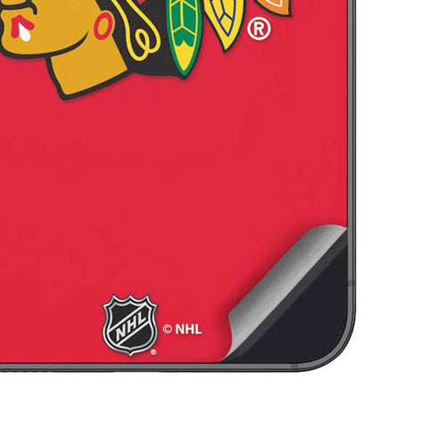 NHL Chicago Blackhawks Solid Background Galaxy A14 5G Skin