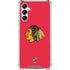 NHL Chicago Blackhawks Solid Background Galaxy A15 5G Clear Case