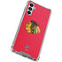 NHL Chicago Blackhawks Solid Background Galaxy A15 5G Clear Case