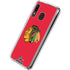 NHL Chicago Blackhawks Solid Background Galaxy A30 Clear Case