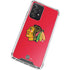 NHL Chicago Blackhawks Solid Background Galaxy A52 5G Clear Case