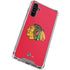 NHL Chicago Blackhawks Solid Background Galaxy A54 5G Clear Case