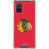 NHL Chicago Blackhawks Solid Background Galaxy A71 5G Clear Case